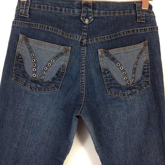 🦋Milly Skinny Jeans Silver Ring Contrast Pocket 7 - Picture 2 of 7